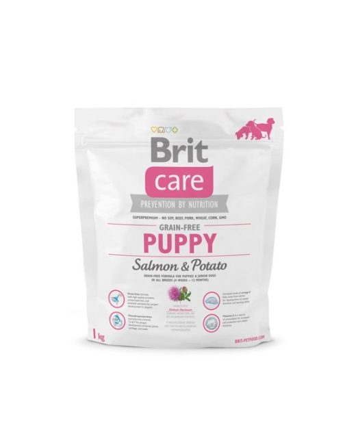 Brit Care Dog Grain-free Puppy Salmon 1kg