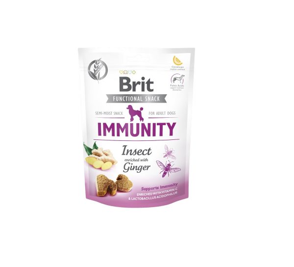 BRIT CARE DOG FUNCTIONAL SNACK IMMUNITY INSECT 150G