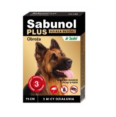 Sabunol Plus Obroża dla psów 75 cm