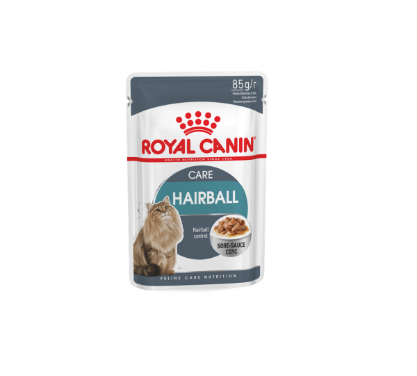 Royal Canin Hairball Care Plasterki w Sosie 85g
