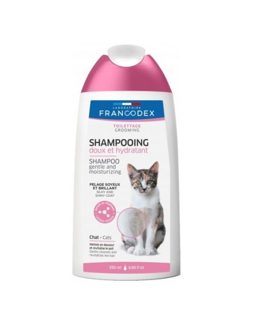 Francodex Delikatny szampon nawilżający dla kota 250ml