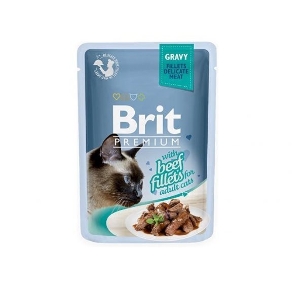 Brit Premium filet z wołowiny w sosie 85 g