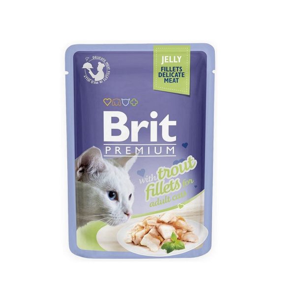 Brit Premium filet z pstrąga w galarecie 85 g