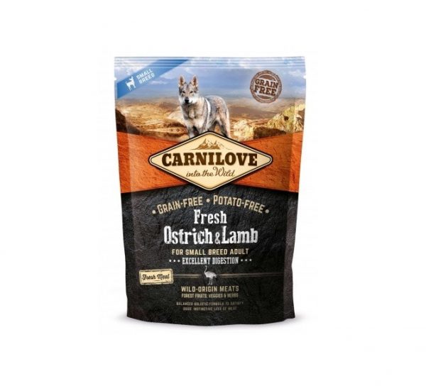 Carnilove Fresh Ostrich&Lamb Small Breed 1.5 kg