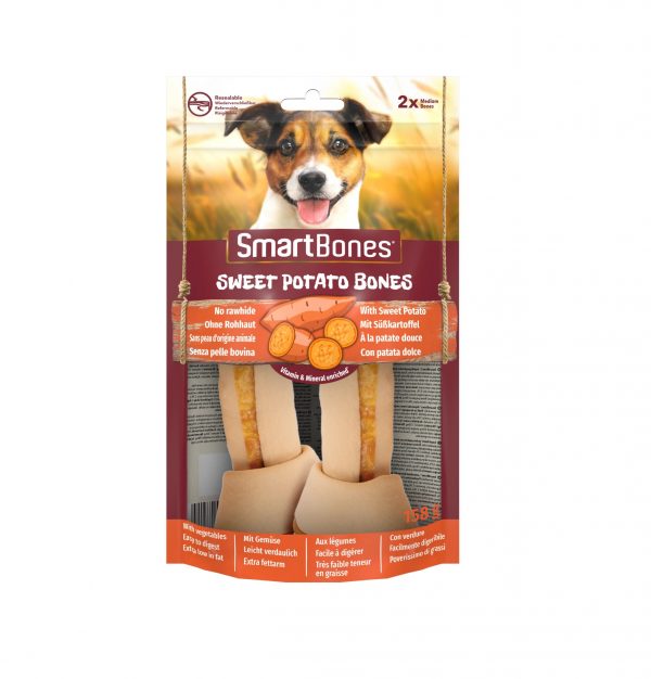 Smart Bones Sweet Potato medium 2 szt.
