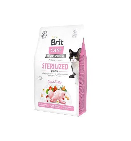 Brit Care Cat Sterilized Sensitive Fresh Rabbit 2kg