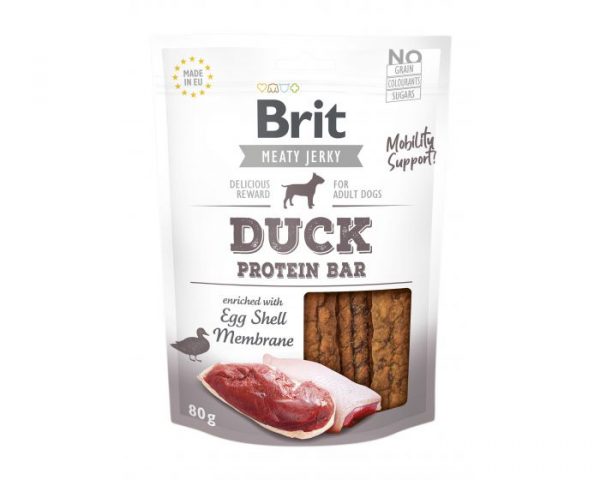 Brit Jerky Snack Duck Bar 80g