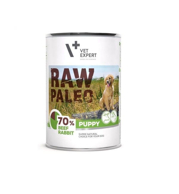 Raw Paleo Puppy Beef&Rabbit 400g