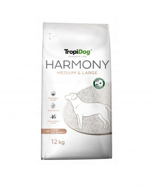TropiDog Probiotic Line Harmony Medium&Large 12kg