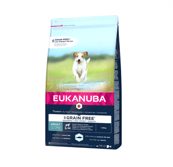 Eukanuba Grain Free Adult S/M 12kg