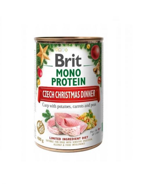 Brit Mono Protein Czech Christmas Dinner Carp 400g