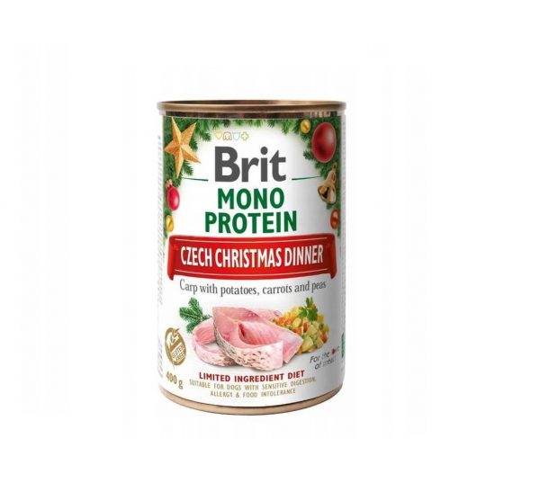 Brit Mono Protein Czech Christmas Dinner Carp 400g