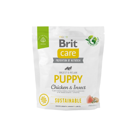 Brit Care Dog Sustainable Puppy Chicken&Insect 1kg