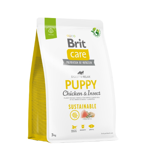 Brit Care Sustainable Puppy Chicken&Insect 3kg