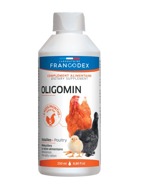 FRANCODEX Oligomin preparat dla drobiu wspomagający wzrost 250 ml