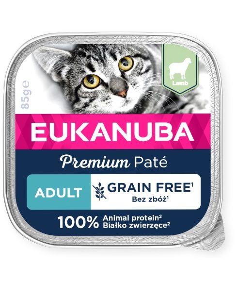 Eukanuba Grain Free Adult Lamb 85g