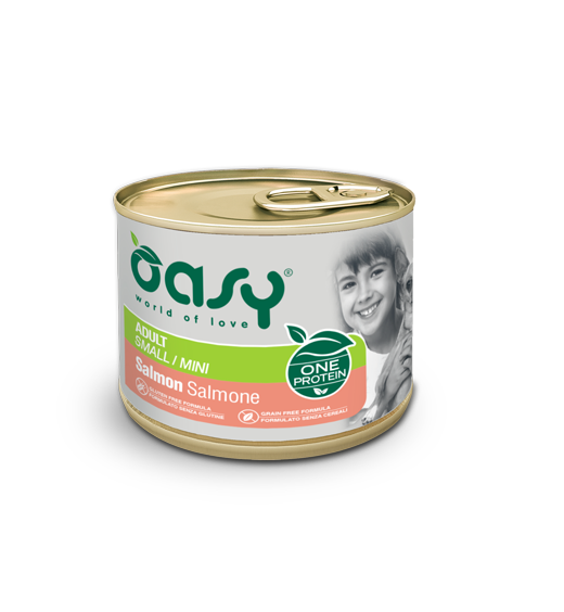 Oasy One Protein Adult Small Salmon 200g