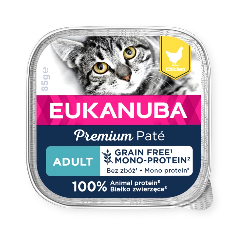 Eukanuba Grain Free Mono Adult Chicken 85g