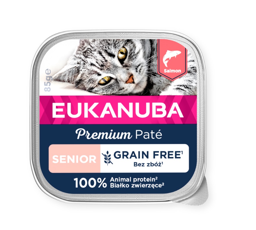Eukanuba Grain Free Senior Salmon 85g