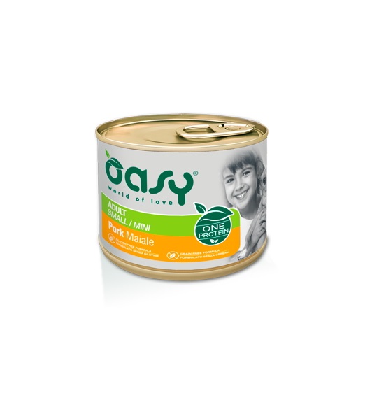 Oasy One Protein Adult Small Pork 200g
