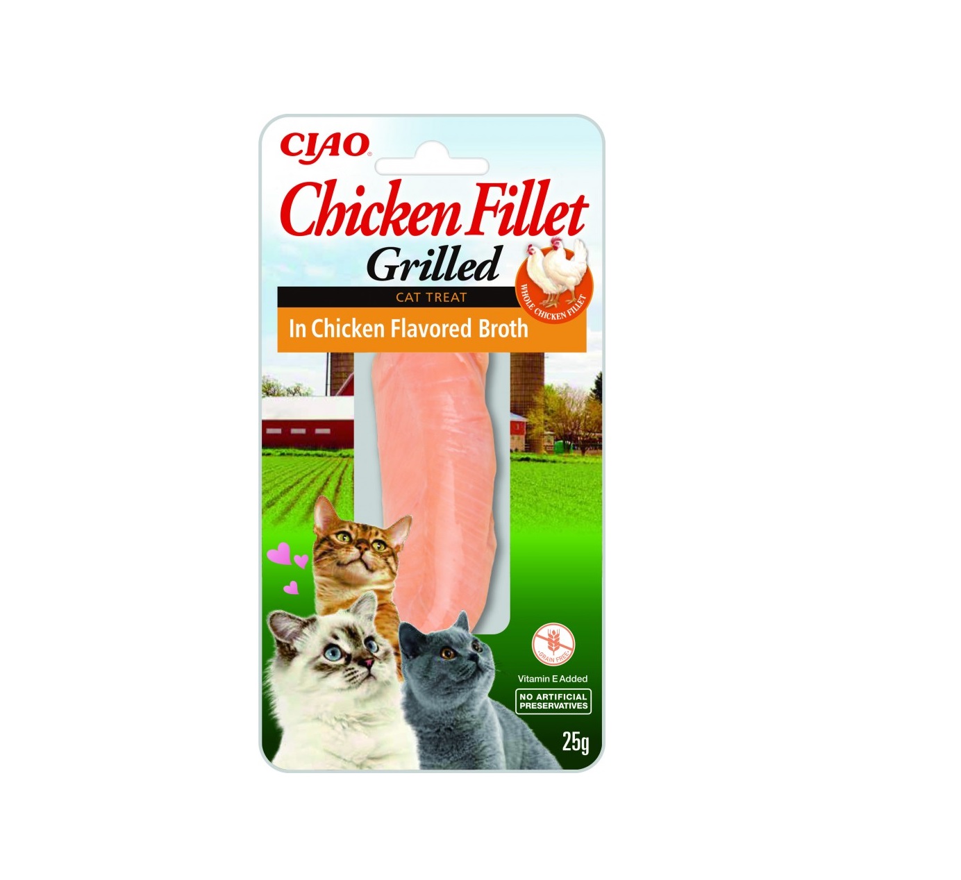Ciao Grilled Chicken w bulionie o smaku kurczaka 25g