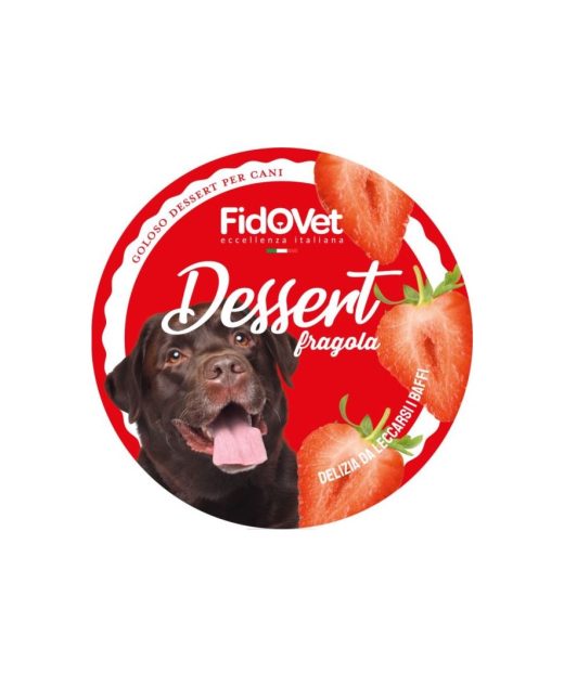 Fidovet deser dla psa o smaku truskawkowym 25g