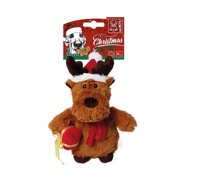 M-pets Świąteczna zabawka dla psa Rudolf