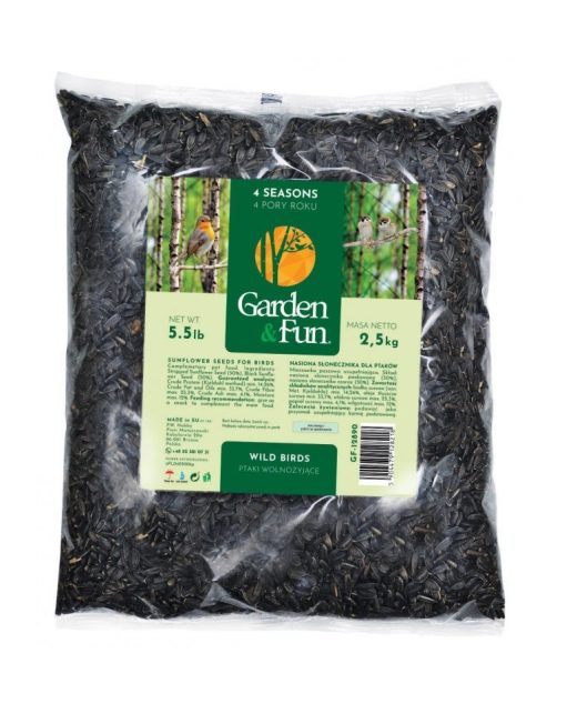 Garden&Fun Nasiona słonecznika czarnego 1,6 kg