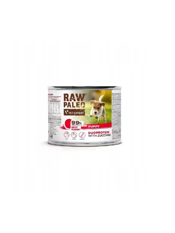 Raw Paleo Beef&Rabbit Puppy 200g