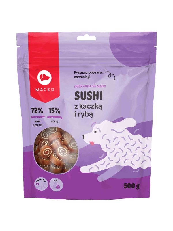 SUSHI Z KACZKĄ I RYBĄ 500 g