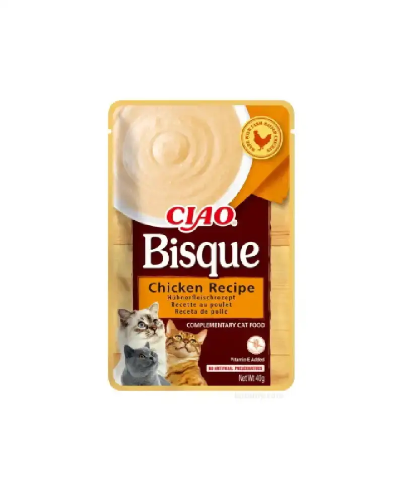 Inaba Cat Ciao Bisque Chicken 40g
