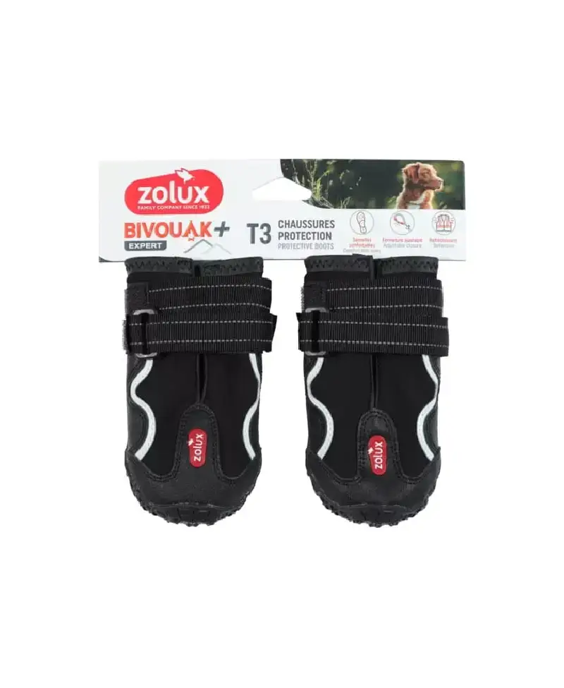 ZOLUX Buty ochronne dla psa BIVOUAK 6,4 cm x 2 szt.