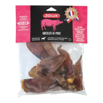 Ucho wewnętrzne wieprzowe 400g