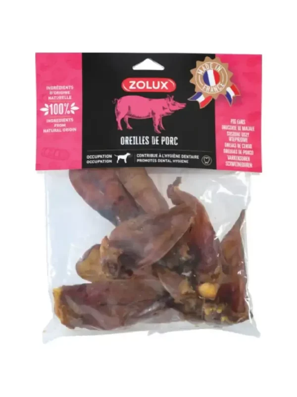 Ucho wewnętrzne wieprzowe 400g