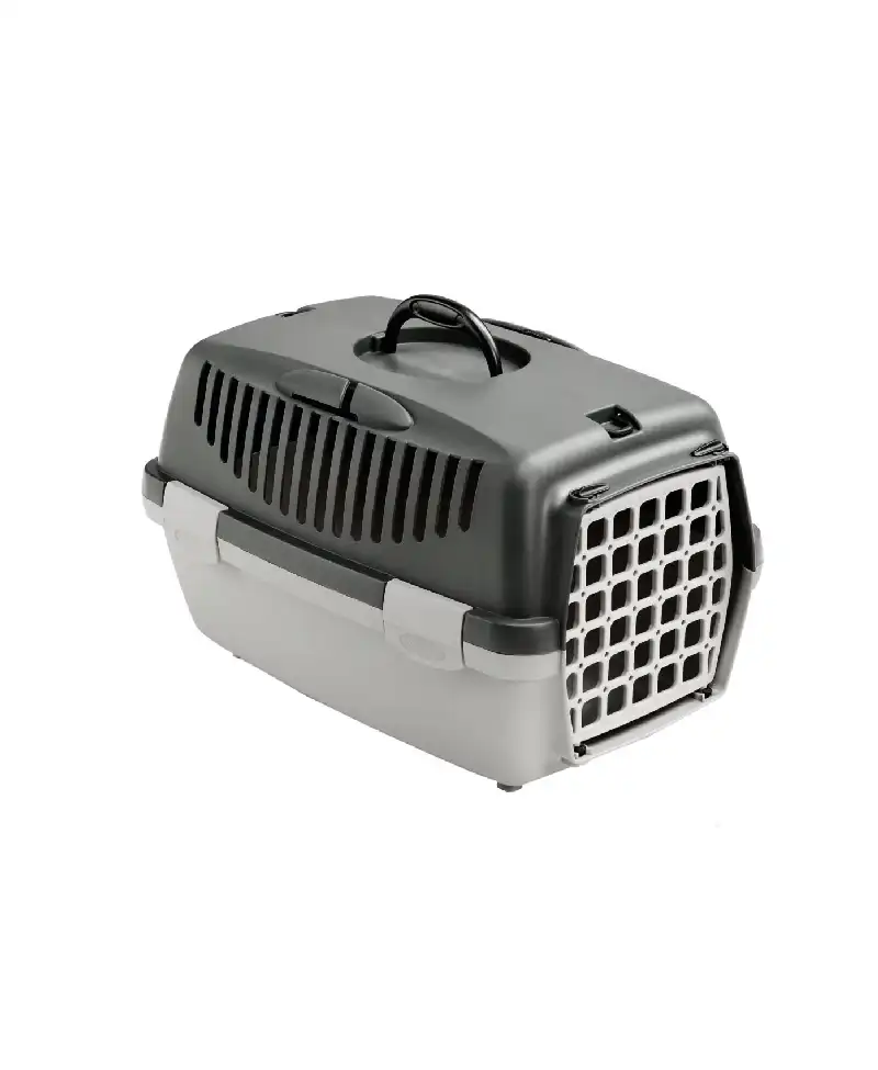 Transporter Gulliver1 z plastikowymi drzwiczkami szary