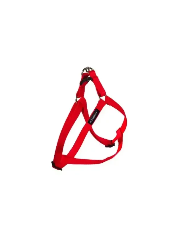 Szelki regulowane Basic L Czerwony