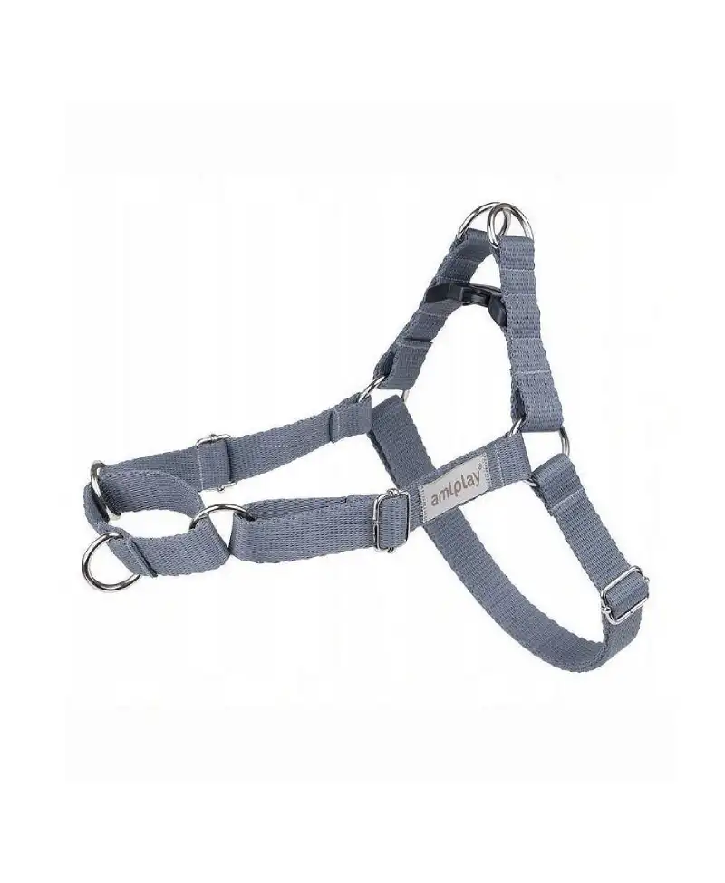 Szelki EASY GO Samba S Szary