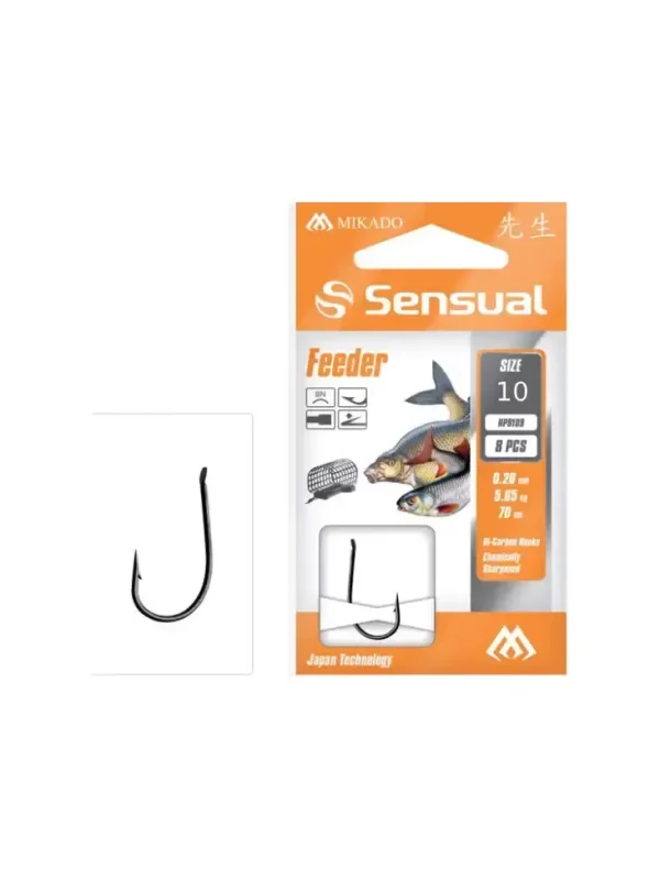 Haczyk z przeponem Sensual Feeder nr10BN