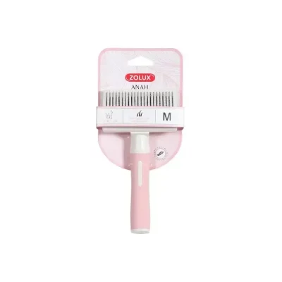 Szczotka ANAH z Wysuwanymi Igłami Dla Kotów Średnia