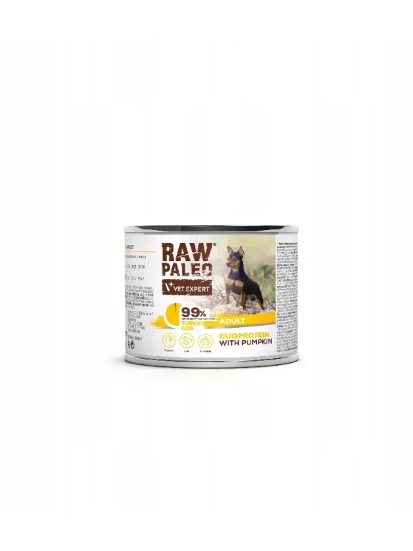 Raw Paleo Turkey&Cod Adult 200g