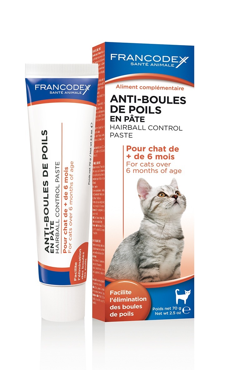 FRANCODEX Pasta odkłaczająca dla kota 70g