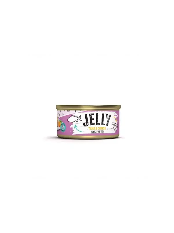 Mr. Bandit Jelly tuna with cheese - puszka mięsna dla kota 80g
