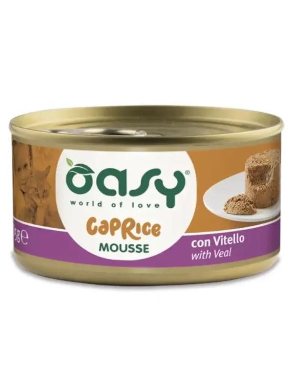 Oasy Caprice Mousse z cielęciną 85g