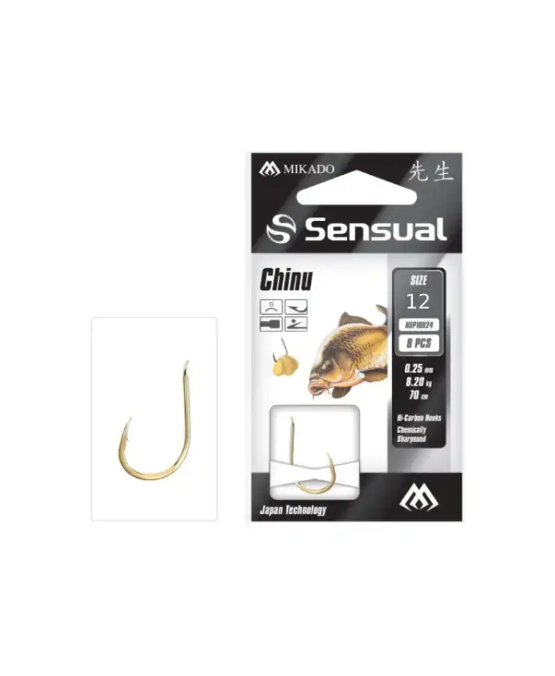 Haczyk z przeponem Sensual Chinu nr12G