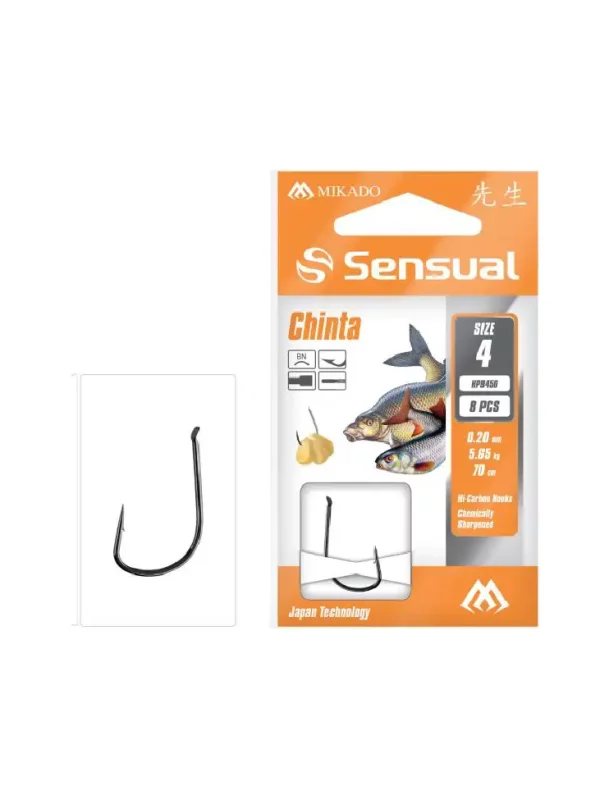 Haczyk z przeponem Sensual Chinta nr4BN