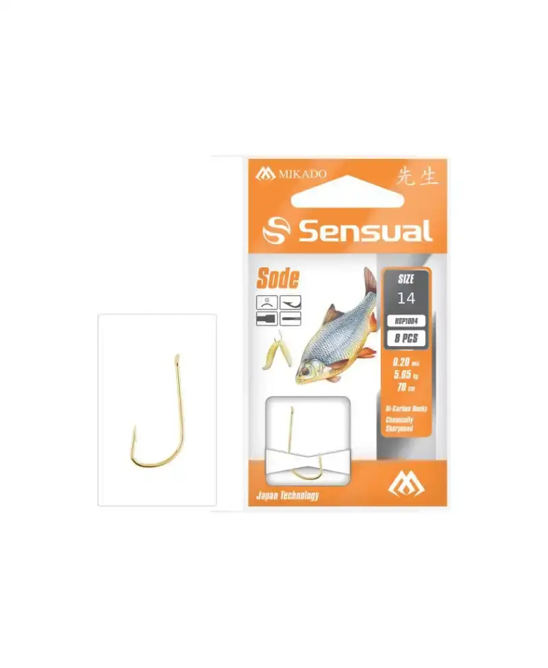 Haczyk z przeponem Sensual Sode nr14G
