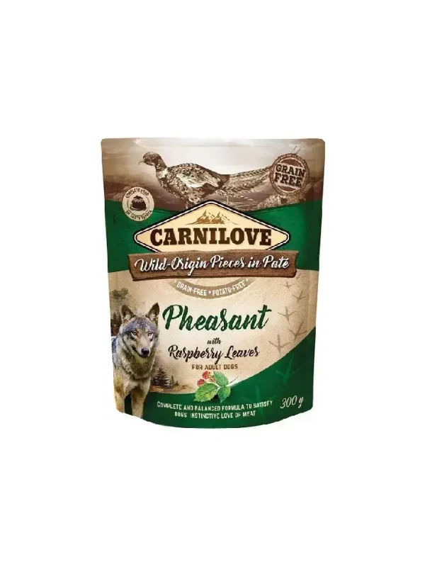 CARNILOVE MOKRA KARMA DLA PSA Z BAŻANTEM 300G