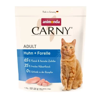 3e1b44c6d0104bc5ffe7cd6e7bcca1bd.webp Animonda Carny Adult kot kurczak/pstrąg 350g