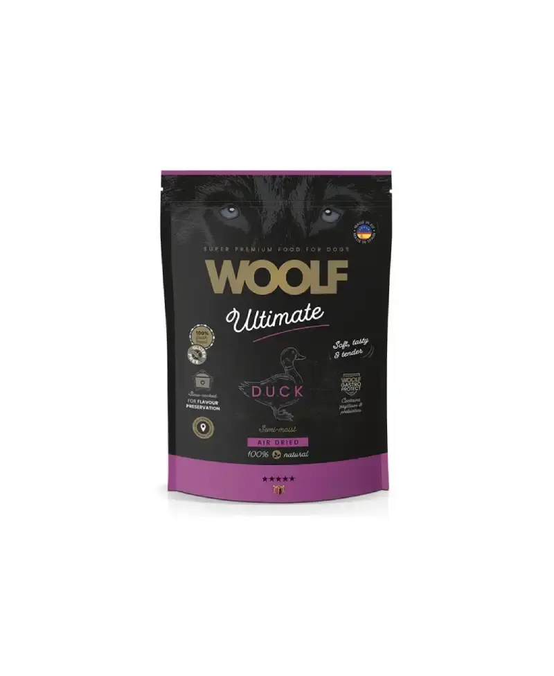 3ebf3a4f7433c2cdd6301e582148f32b.webp Woolf Ultimate Soft Dog Duck 1kg
