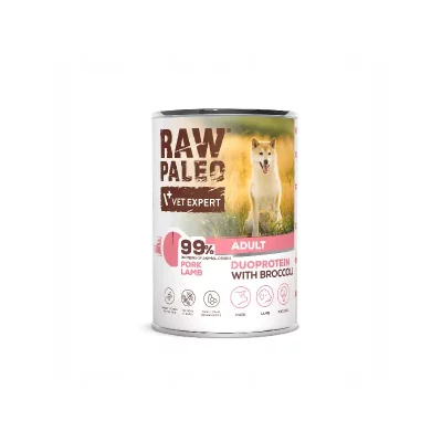 Raw Paleo Pork&Lamb Adult Can 400g